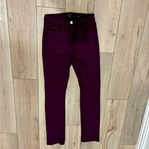 JEN7 Purple Skinny Jeans